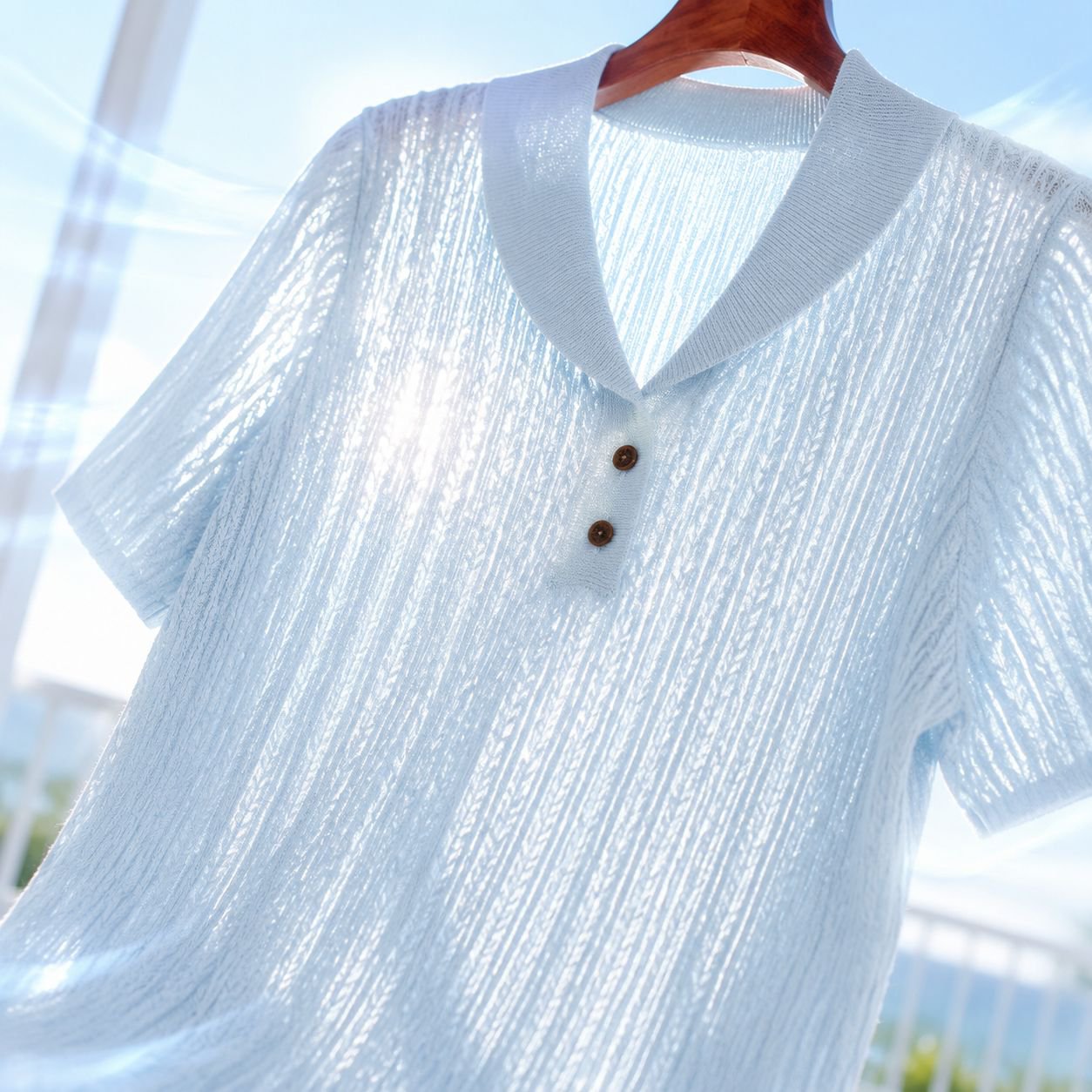 Strickpullover kombiniert mit Jeans für einen Freizeitlook
