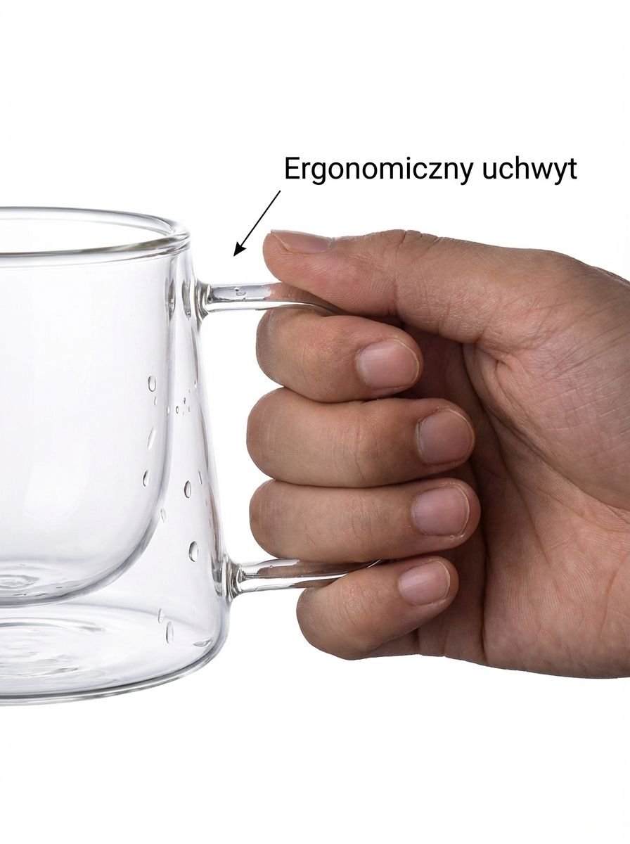 Wygodny kubek do gorących napojów z podwójnymi ściankami