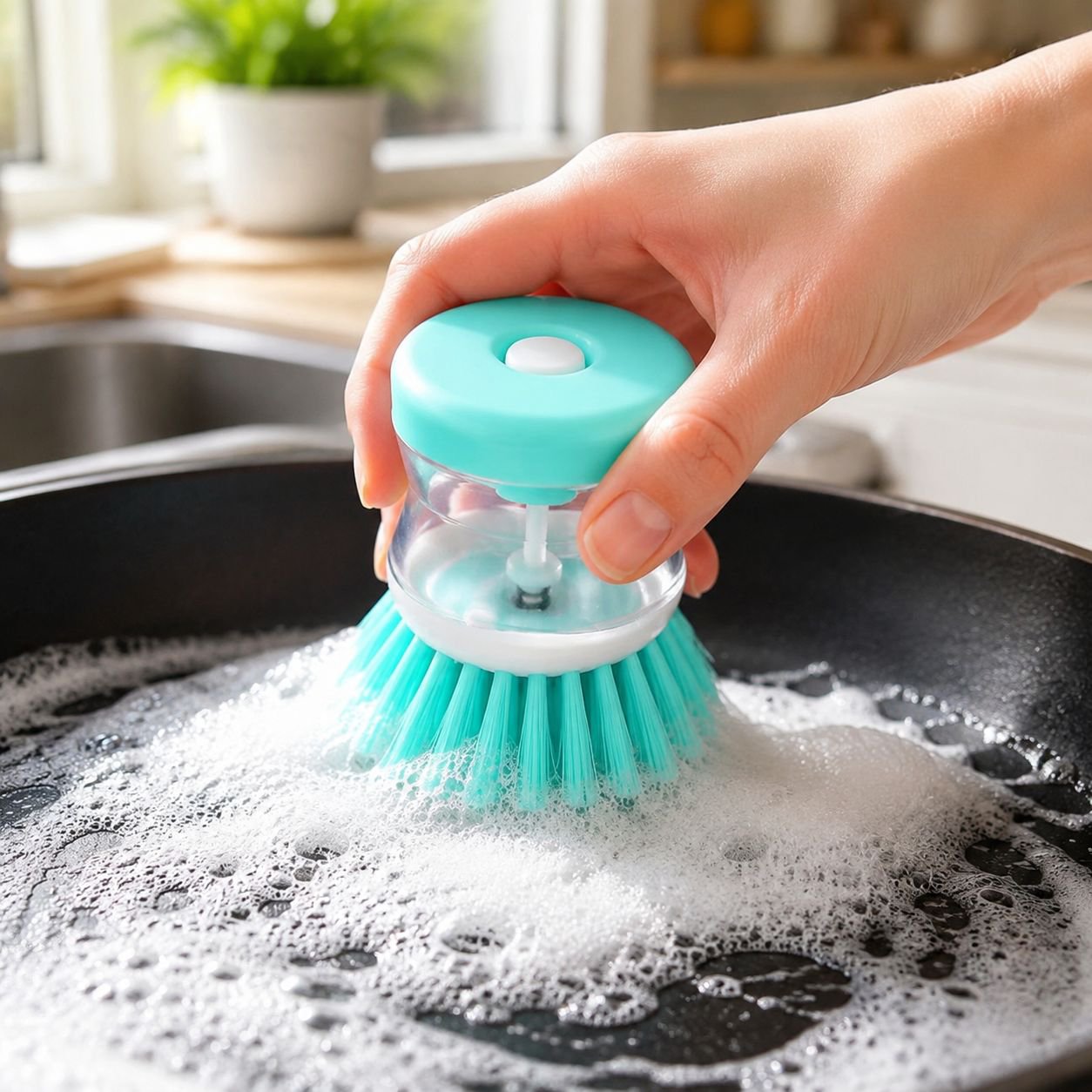 Smart Kitchen Multi-Functional Cleaning Brush
