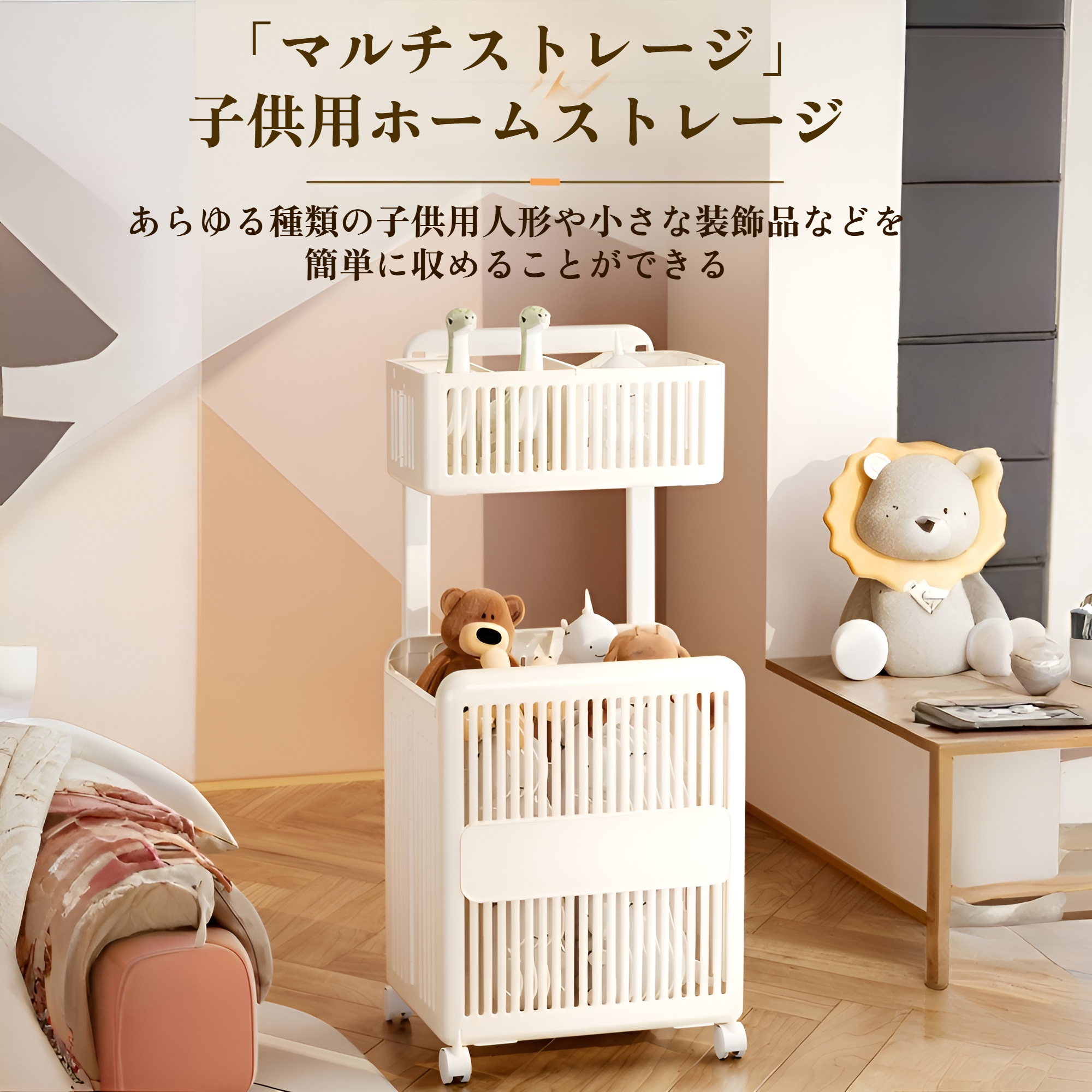 折りたたみ式汚れた衣類バスケット 家庭用床置き式衣類収納バスケット 浴室用ランドリーバスケット 取り外し可能な多層汚れた衣類バスケット