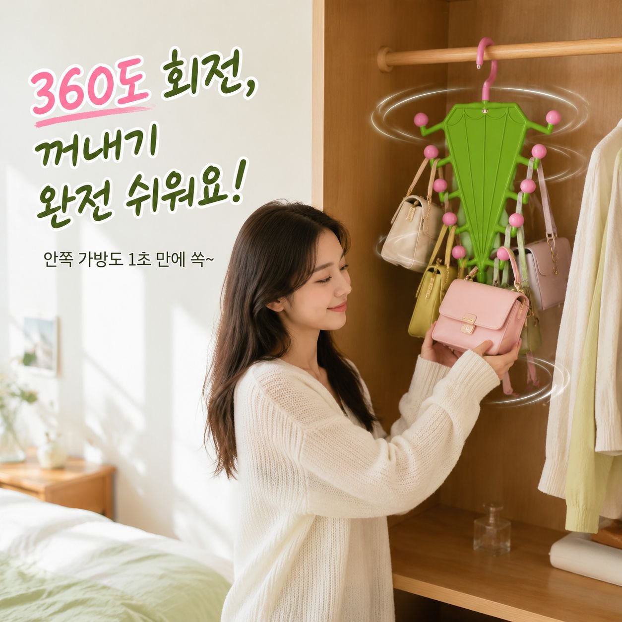 V형 양면 옷걸이