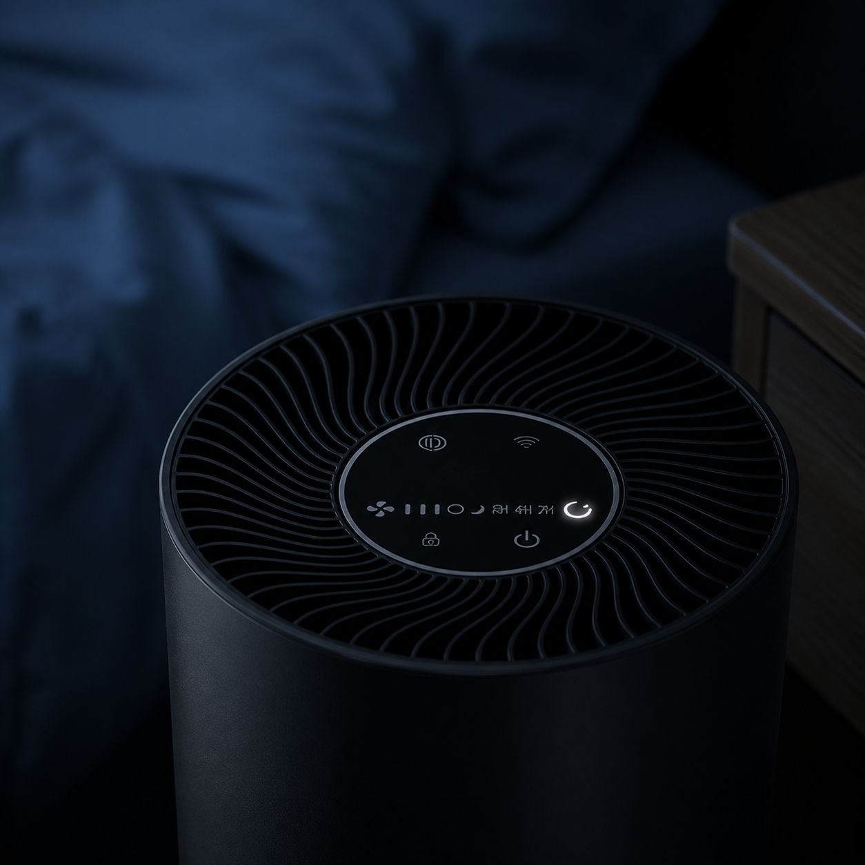 Efficient negative ion air purifier device