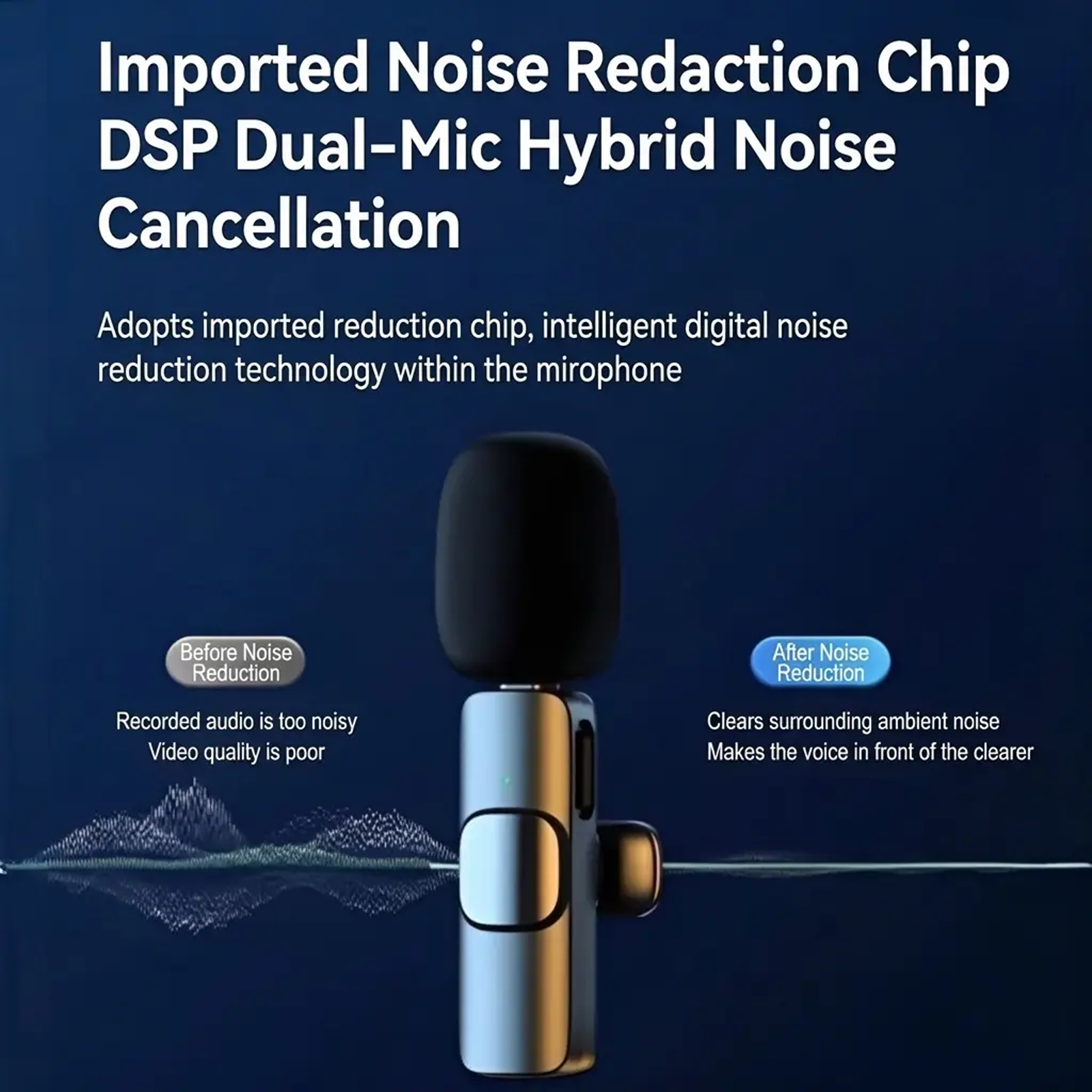 Professional Clip-on Microphone
