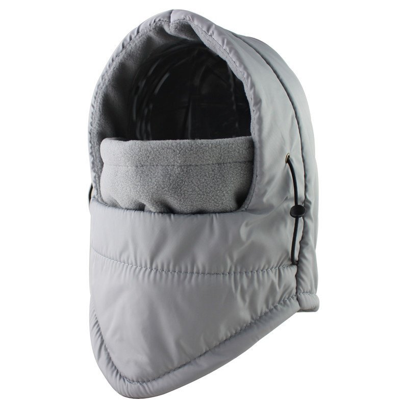 Windschutz-Kapuze aus weichem Fleece für Erwachsene