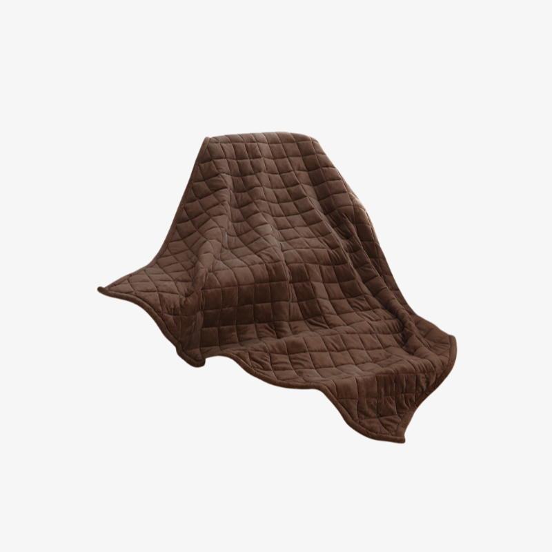 ランチブレイクに最適な厚手キルトブランケット