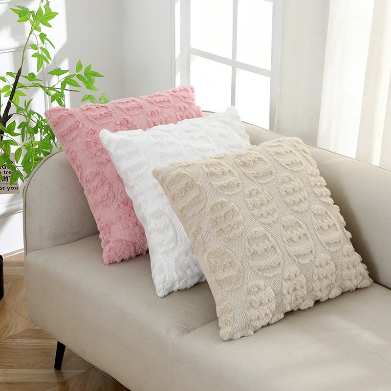 北歐風格客廳沙發靠枕套