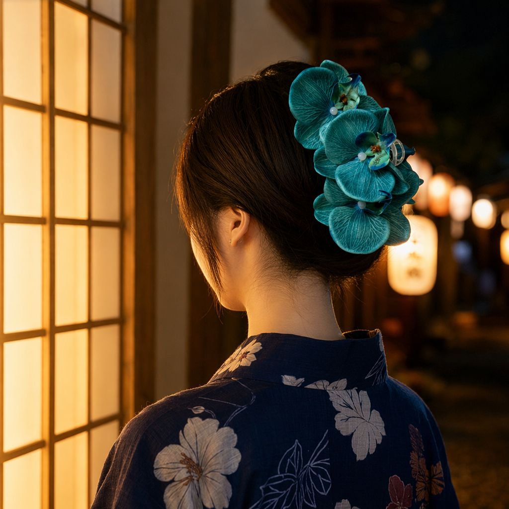 高級感あるヘアクリップパッケージ