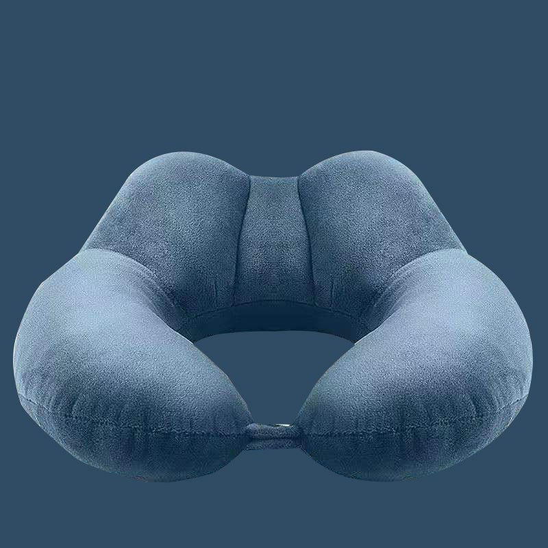 หมอนรองคอสำหรับนักเรียนเดินทาง หมอนรูปตัว U แบบเมมโมรี่โฟม พกพาสะดวก ใช้บนเครื่องบิน