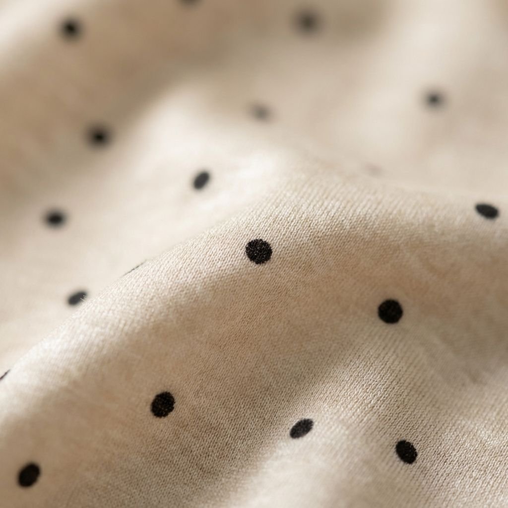 レディースドットテンセルマスクTシャツ長袖インナー