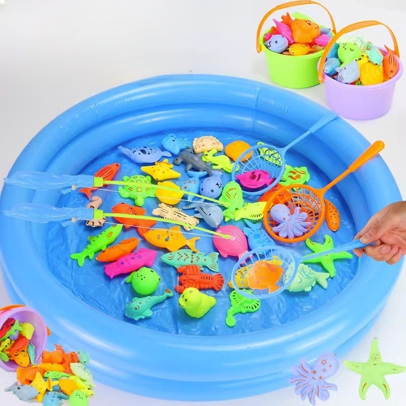 บ่อตกปลาเป่าลมสำหรับเด็ก