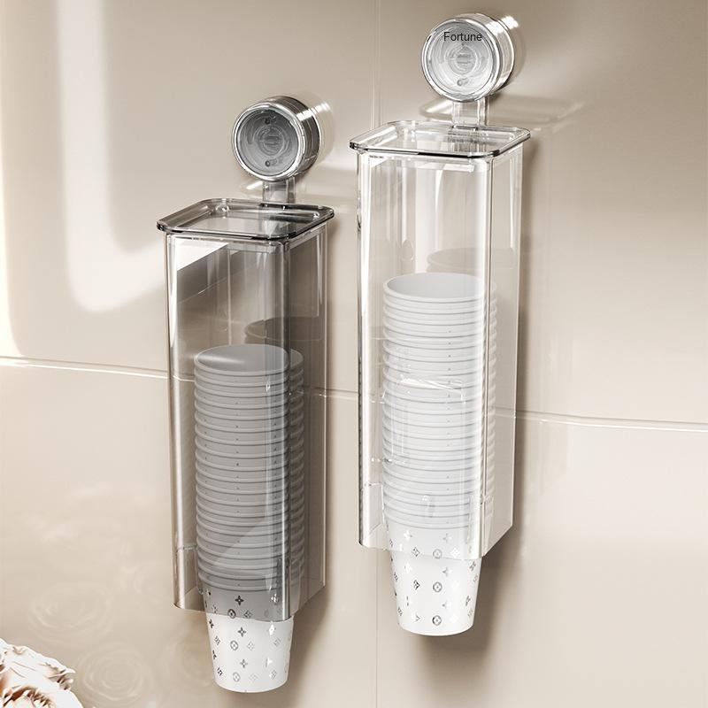 Wall-Mounted Cup Storage Rack