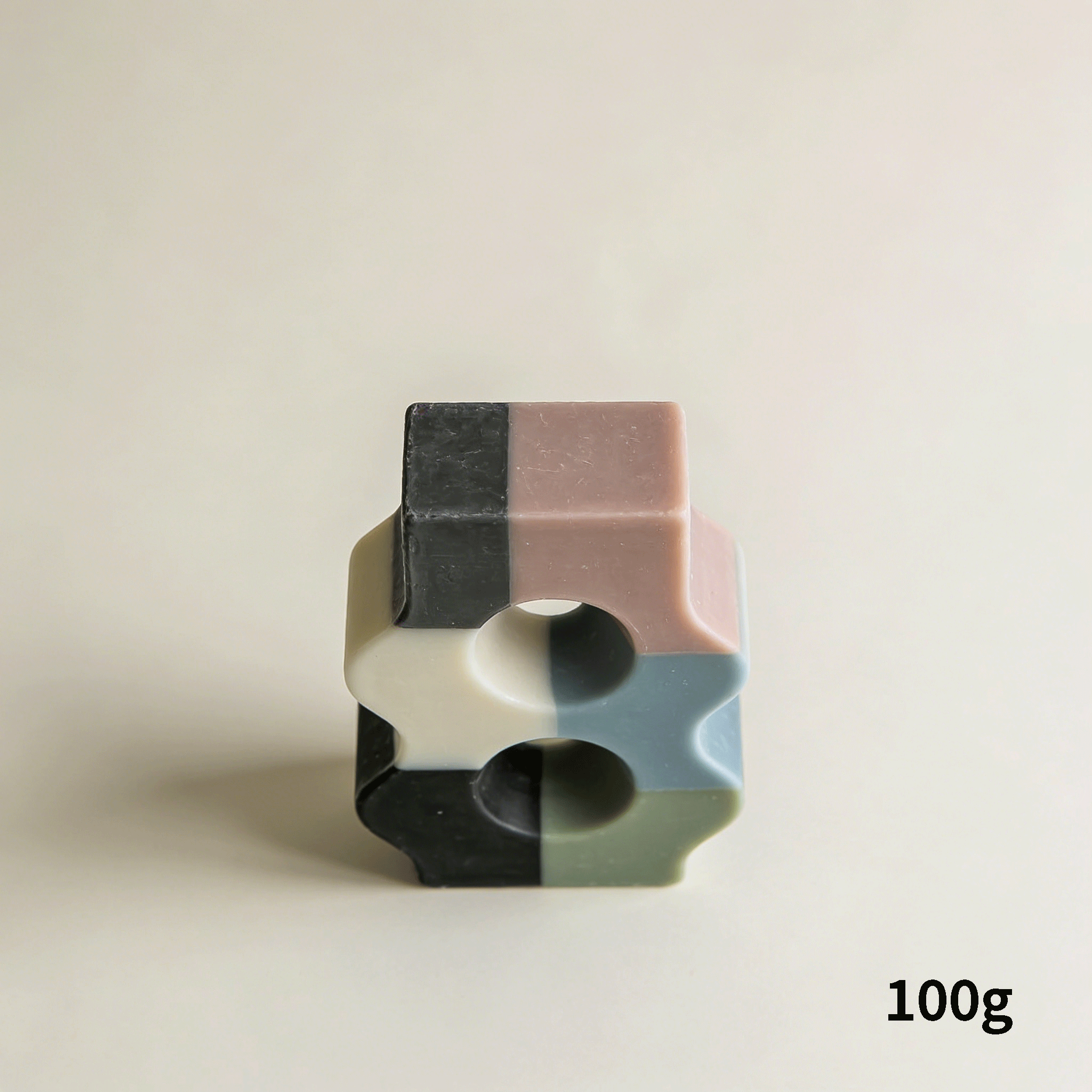 Artistic soap collection for bathroom décor