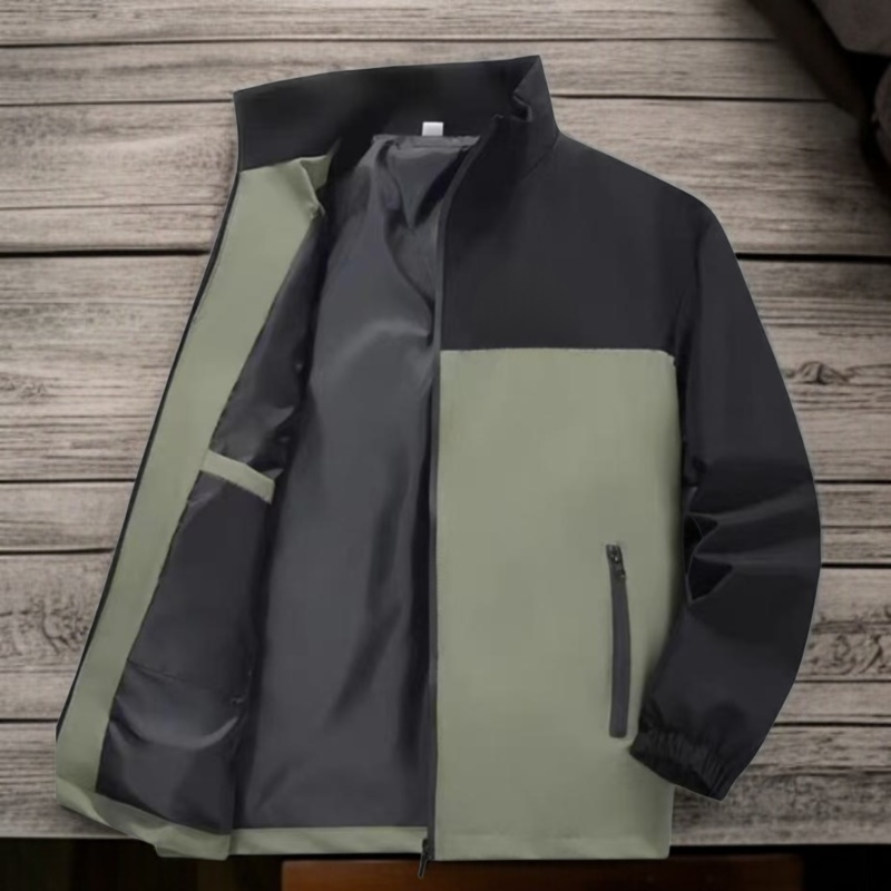 春秋に最適な軽量メンズチャイナジャケット