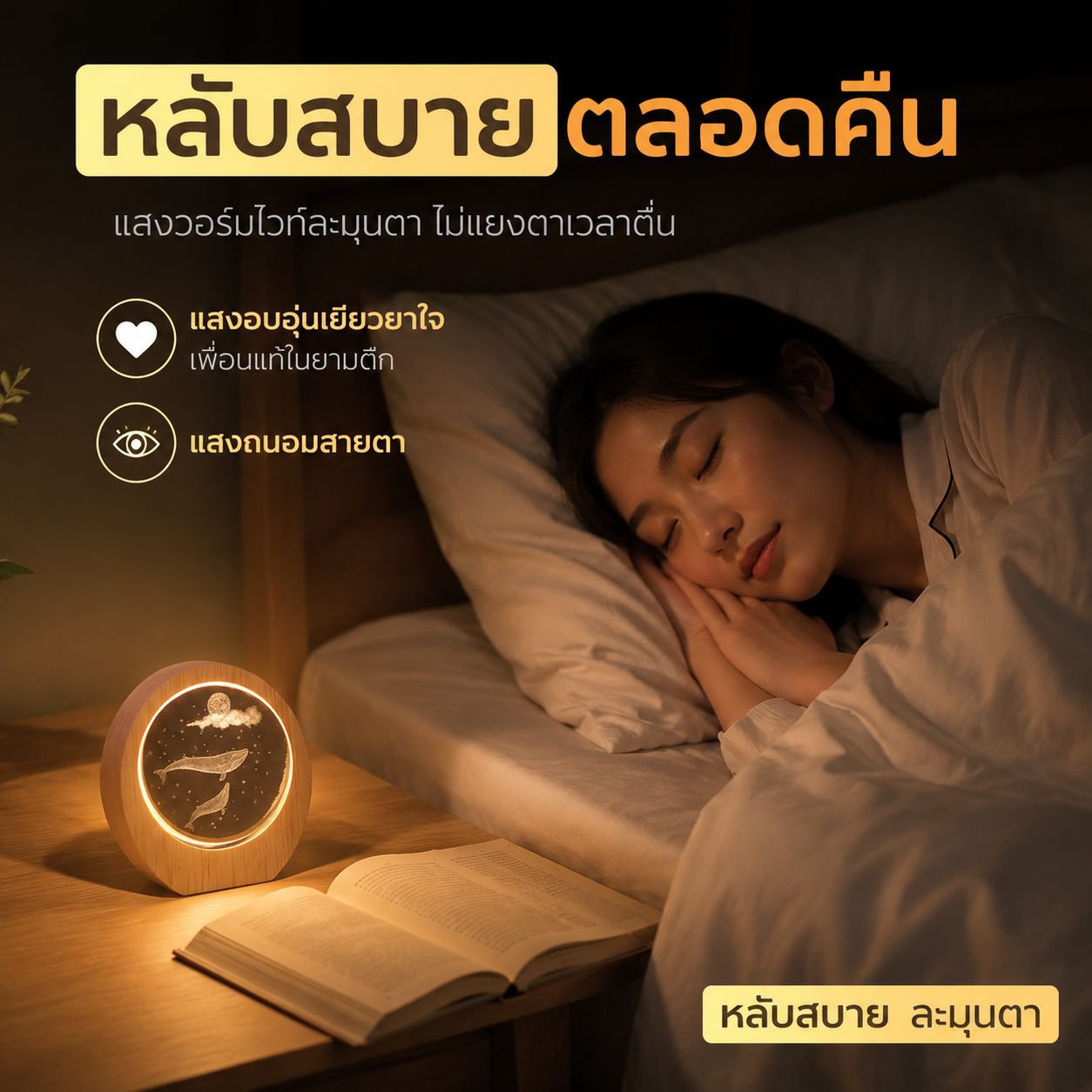 โคมไฟกลางคืนคริสตัลเรืองแสงรูปดาวเคราะห์ ของขวัญสำหรับนักเรียน