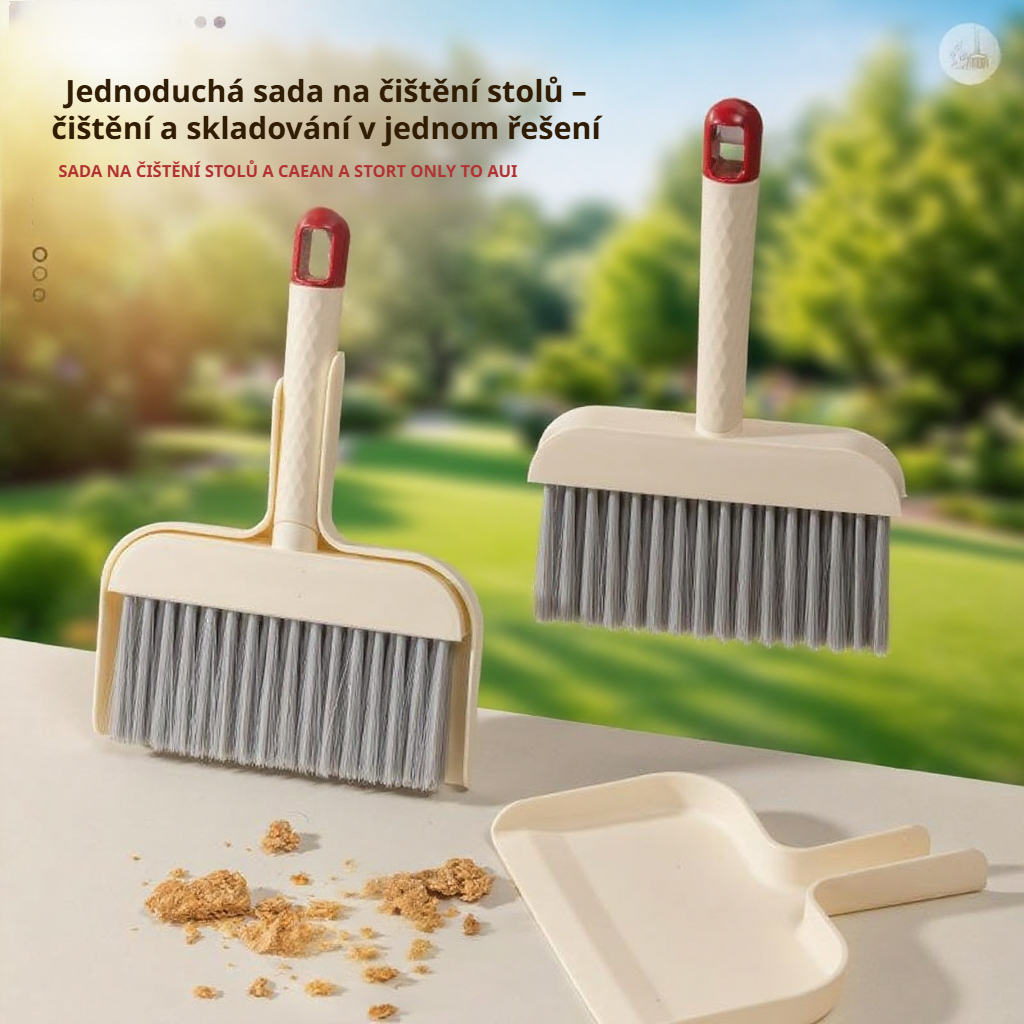 Čistící sada na parapet, klávesnici a úzké štěrbiny, vhodná i pro křečky