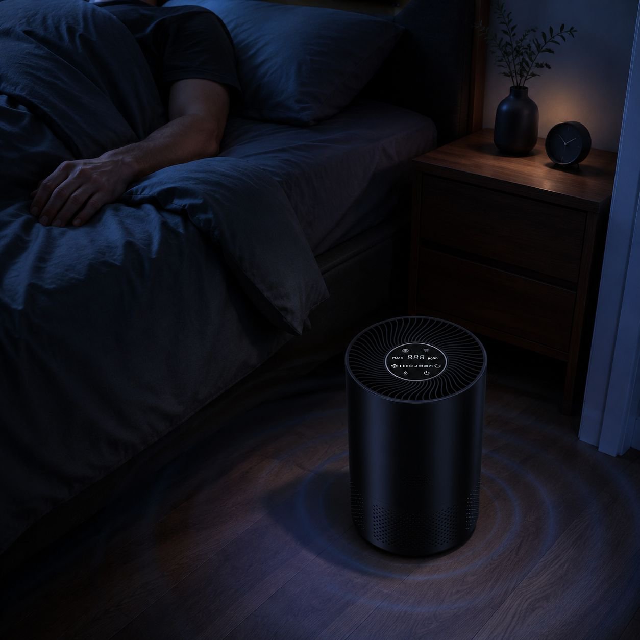 APP Remote Control Air Purifier, Negative Ion & Formaldehyde Removal