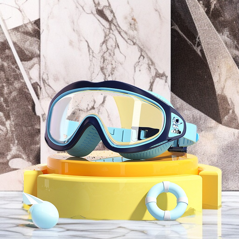방수 방김 패션 편안한 남녀 아동 수경 신제품 대프레임 수영 안경