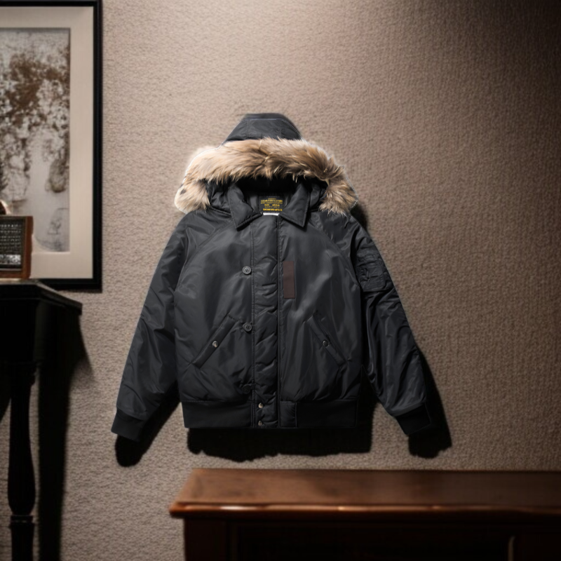 防寒N-2Bジャケット全体図