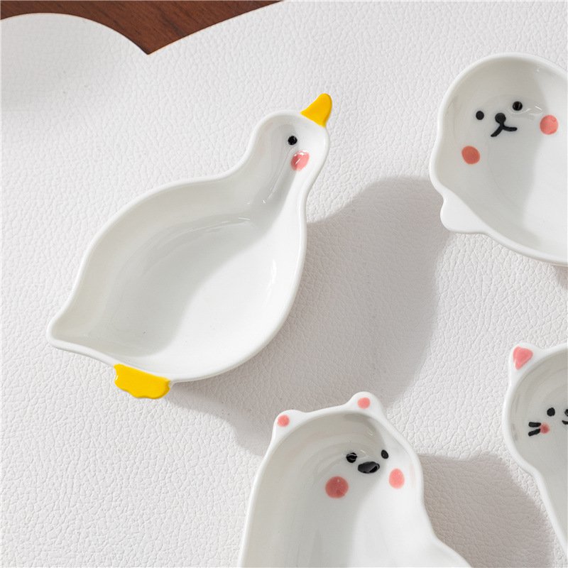 Cute Ceramic Animal Disc