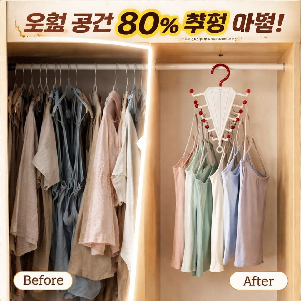 V형 양면 옷걸이