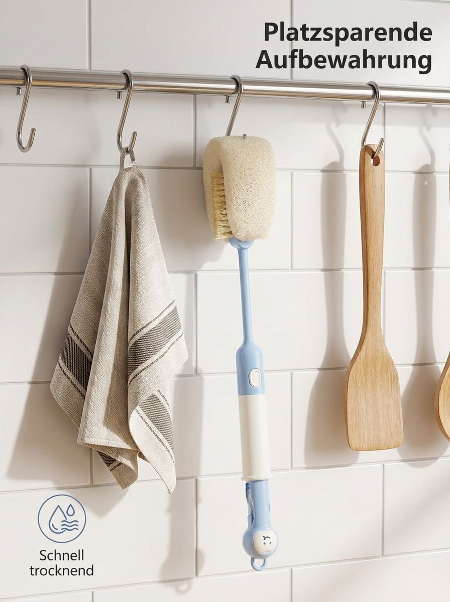 Effiziente Wasserbecher-Bürste für tägliche Küchenarbeit