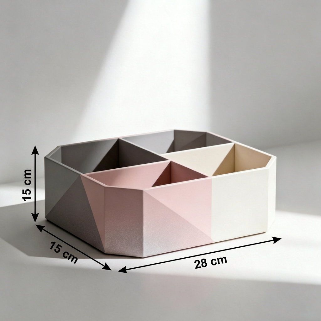 Desktop organizer set for pens, paper clips, and accessories