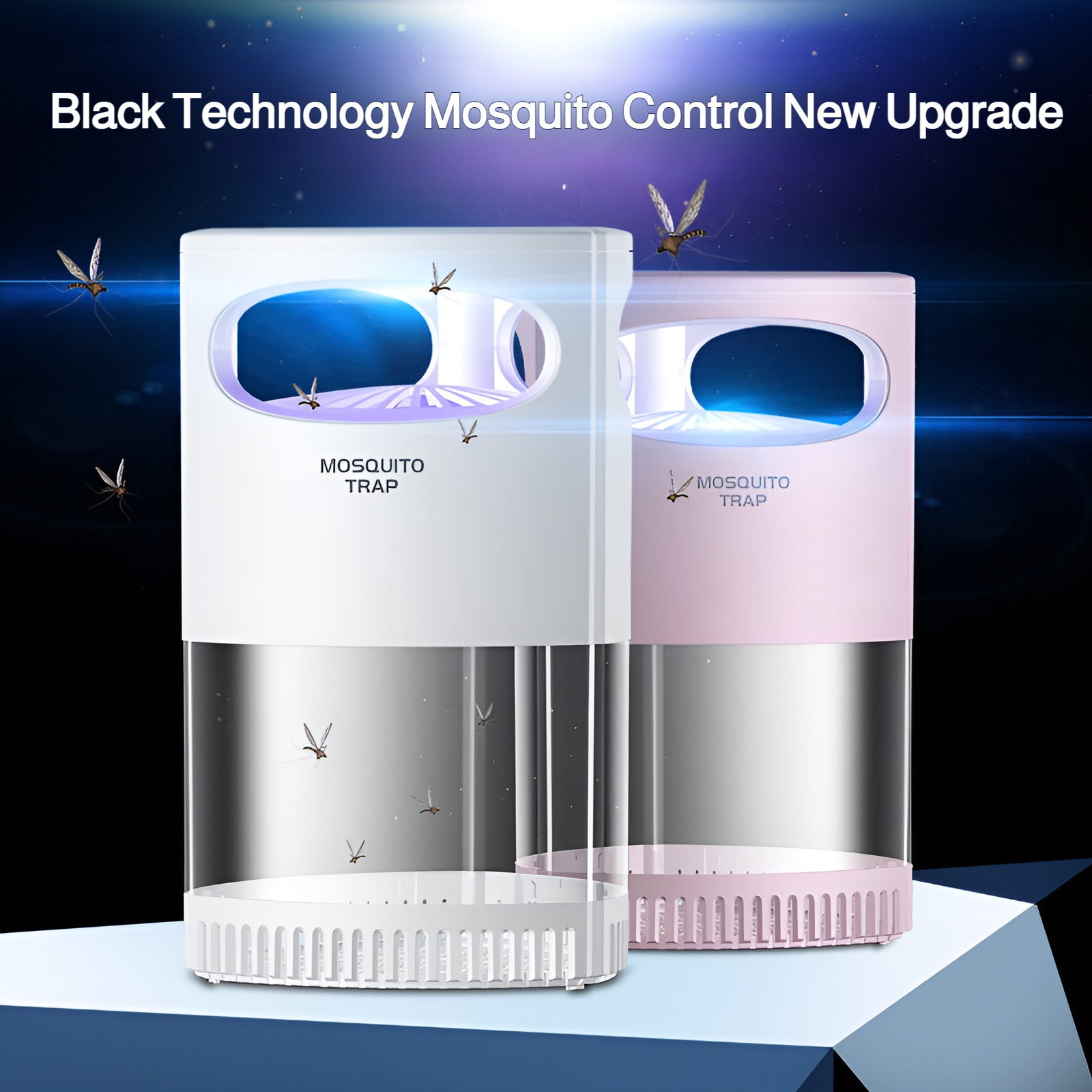 New household electric shock mosquito killer photocatalyst mosquito repellent lamp creative mosquito