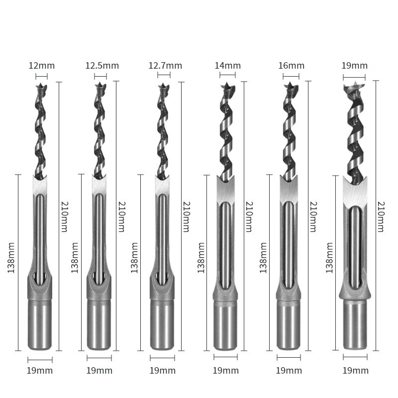 ชุดดอกสว่านเจาะรูสี่เหลี่ยมสำหรับงานไม้