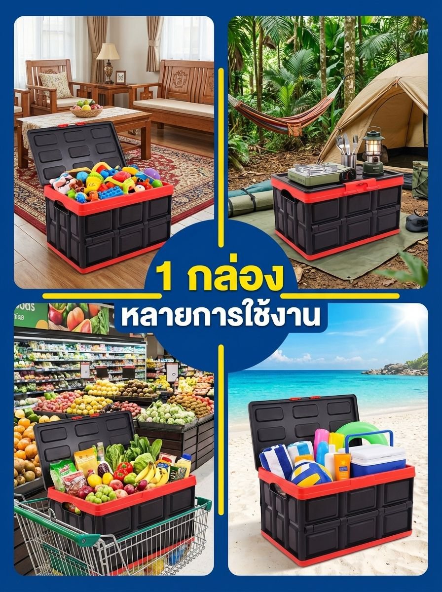 กล่องพับได้เหมาะสำหรับบ้านและออฟฟิศ