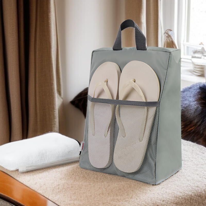 ダストバッグ機能付きシューズバッグ