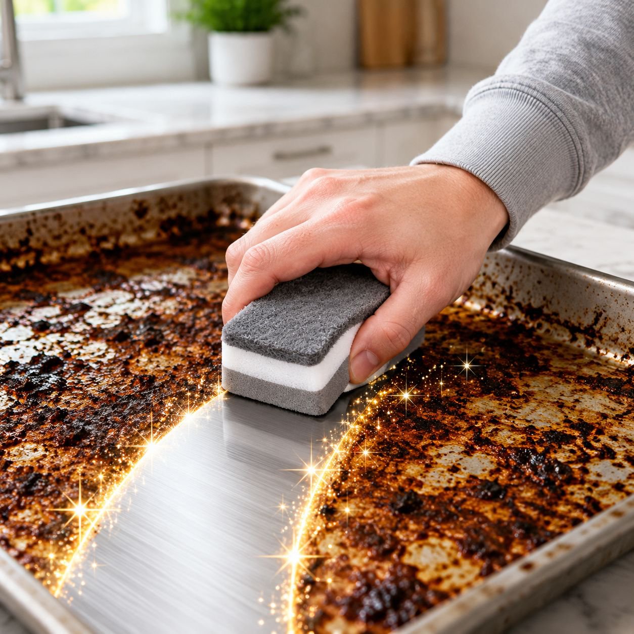 Multipurpose Kitchen Cleaning Brush Sponge cleaning dishes