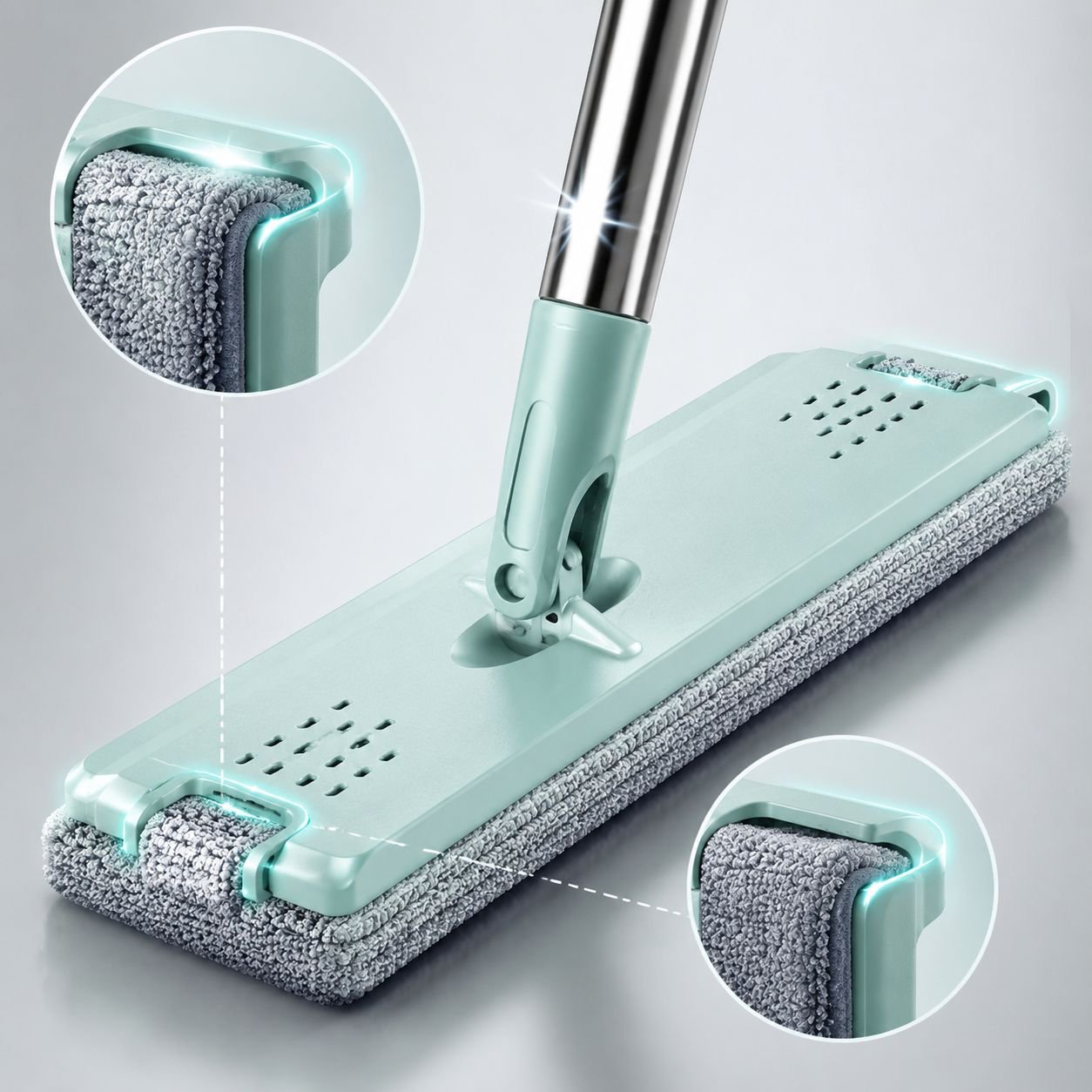 360 Degree Rotating Mop for Hard Floors