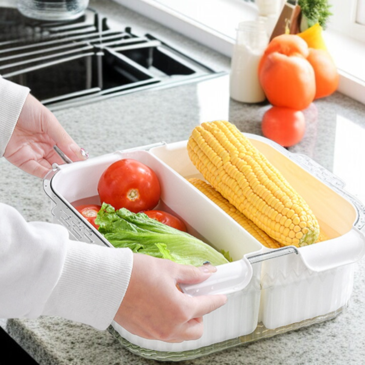 Ergonomische Gemüsewaschschüssel für die effiziente Küchenarbeit