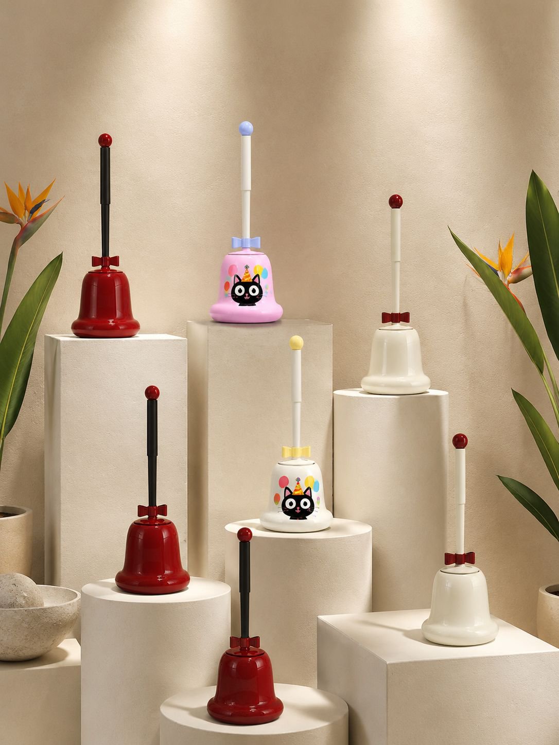 Efficient cleaning tool for toilet maintenance