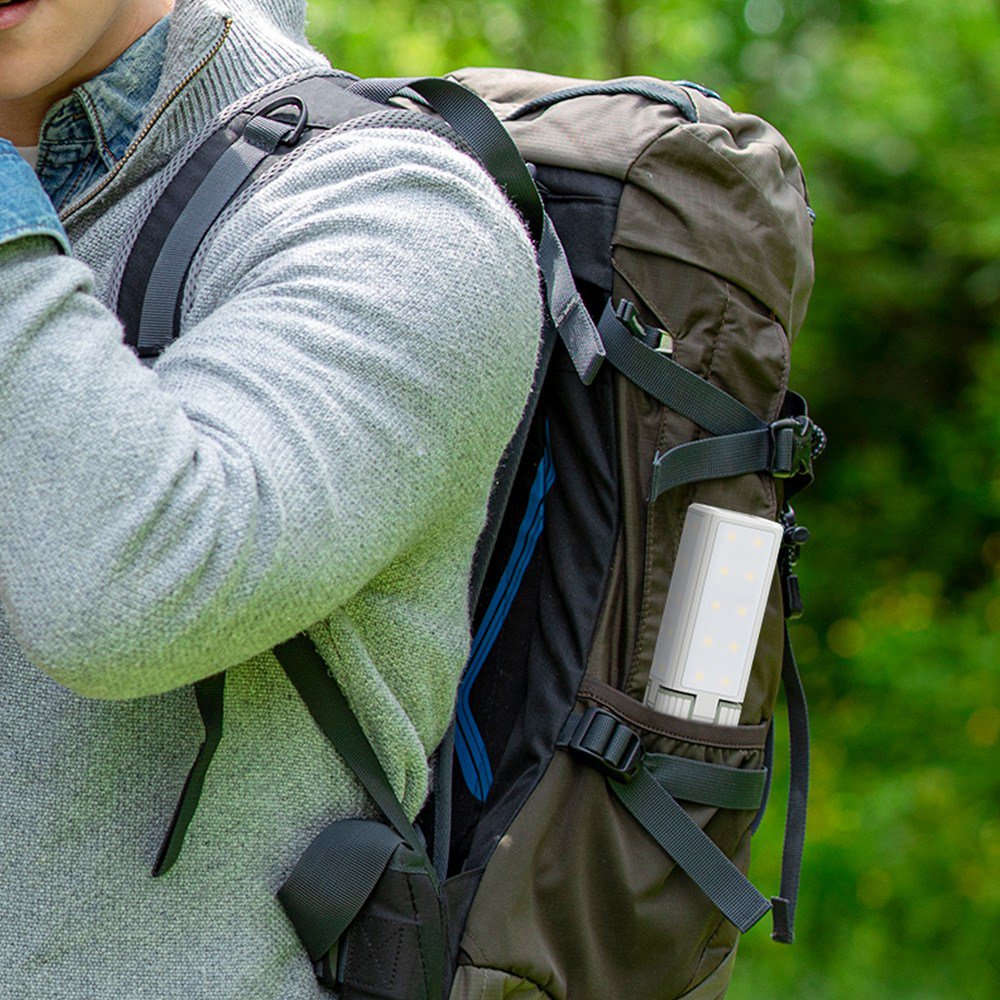 折りたたみ式キャンプランプ