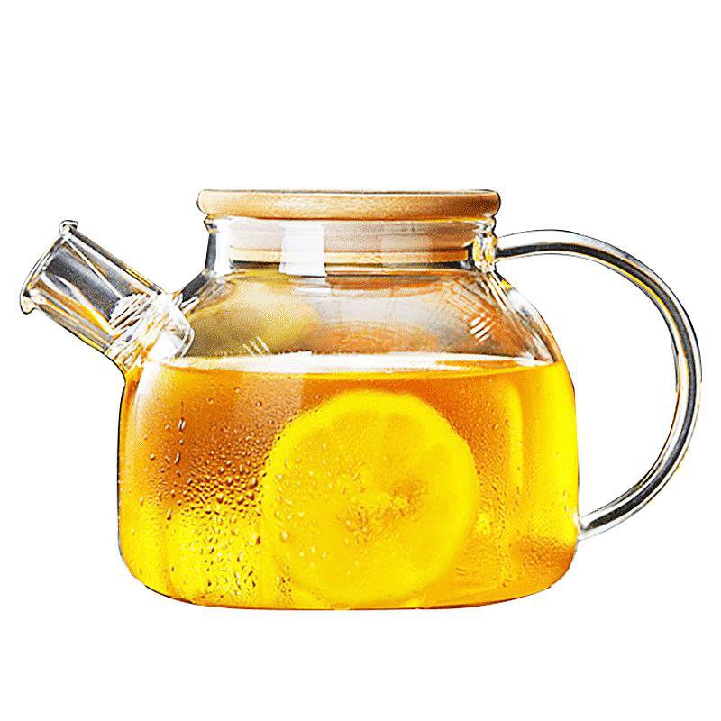 Thickened glass water bottle