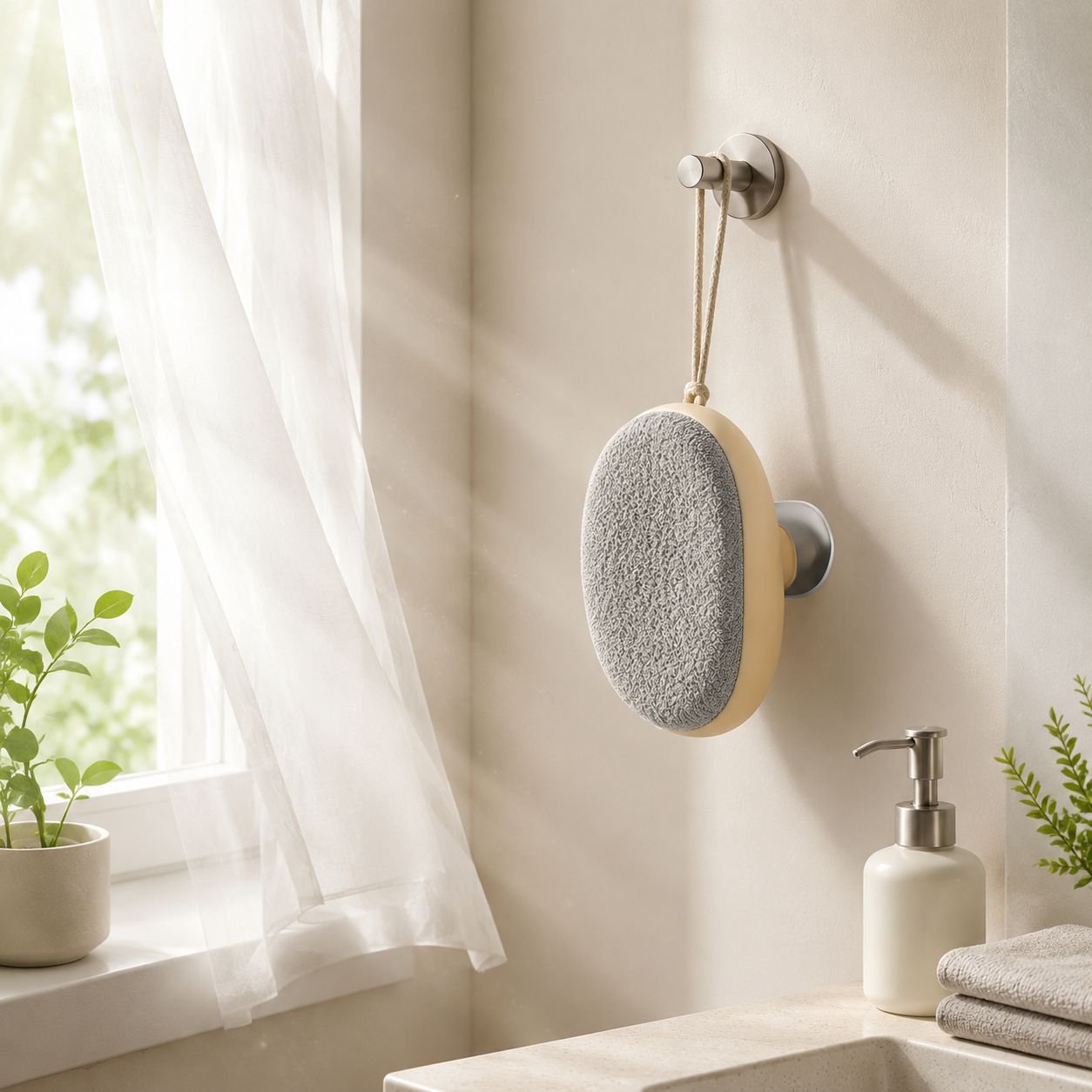 Serviette de bain pour nettoyage en profondeur
