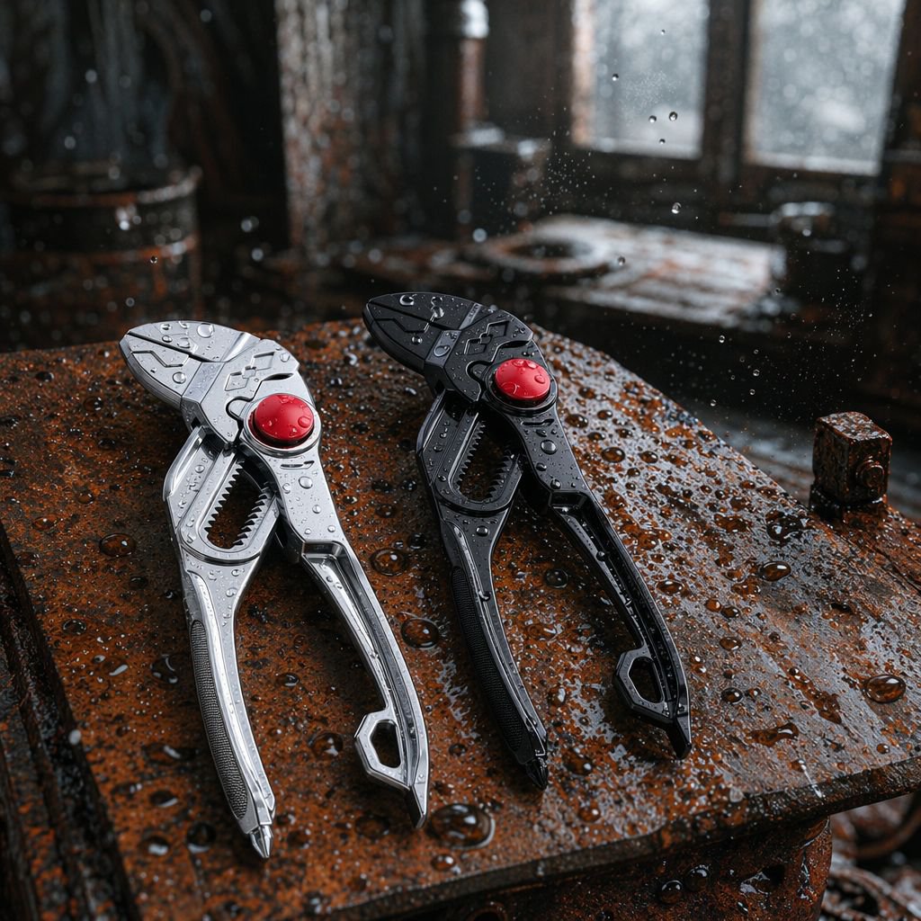 Handliche Wasserrohrzange für DIY Projekte