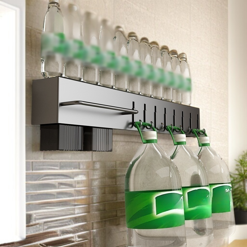 NoPunch Edelstahl Wandhalterung für Küchenregal