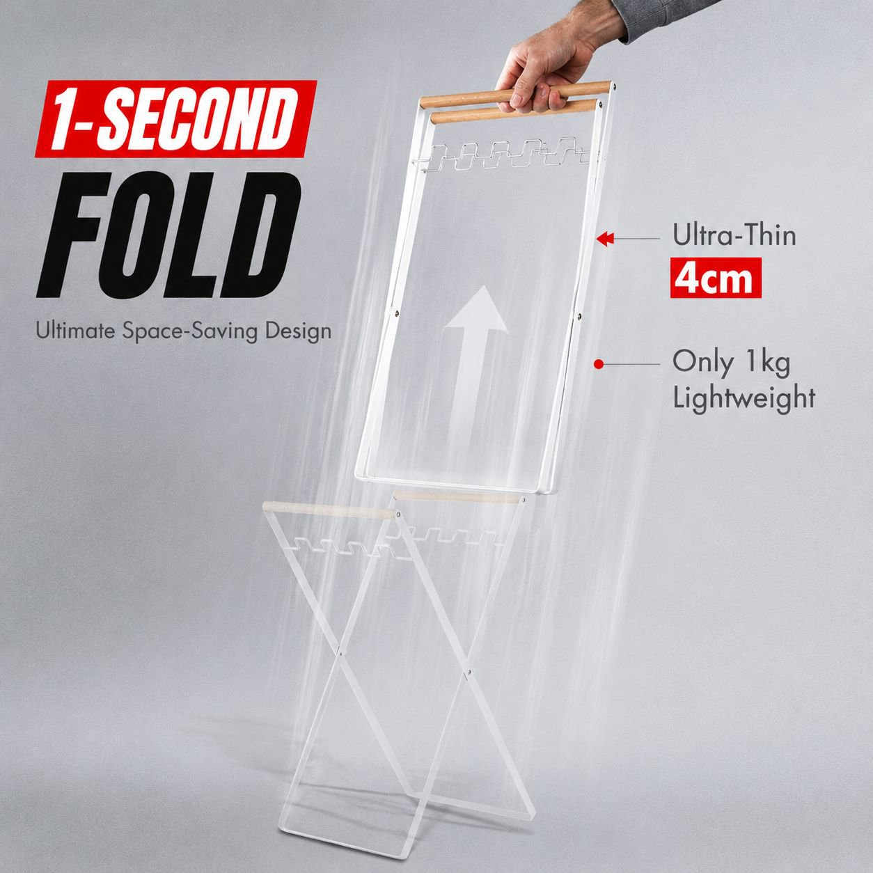 Self-moving Foldable Trash Can for Picnic and Camping