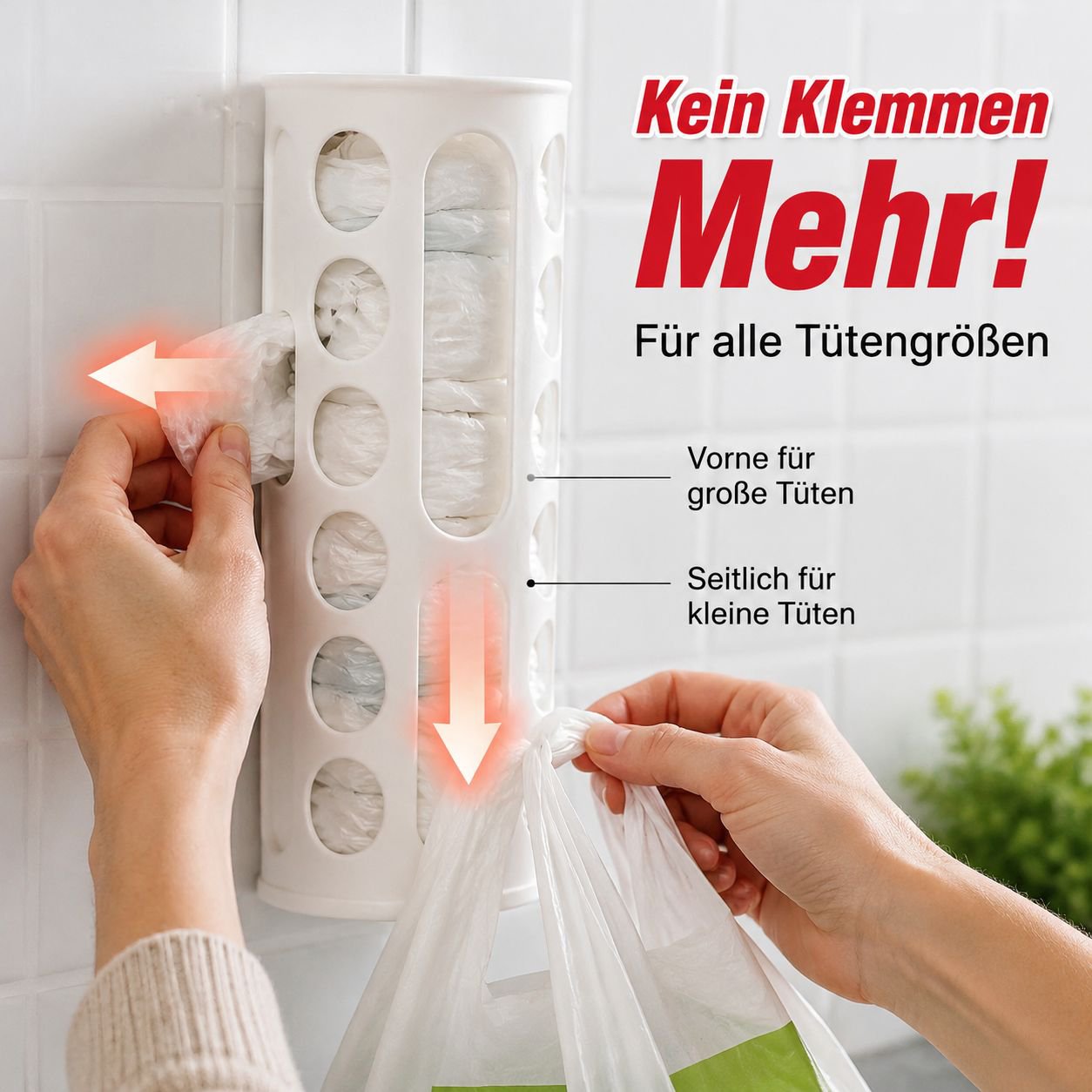 Wandmontierter Schubladen-Aufbewahrungsbox für die Küche