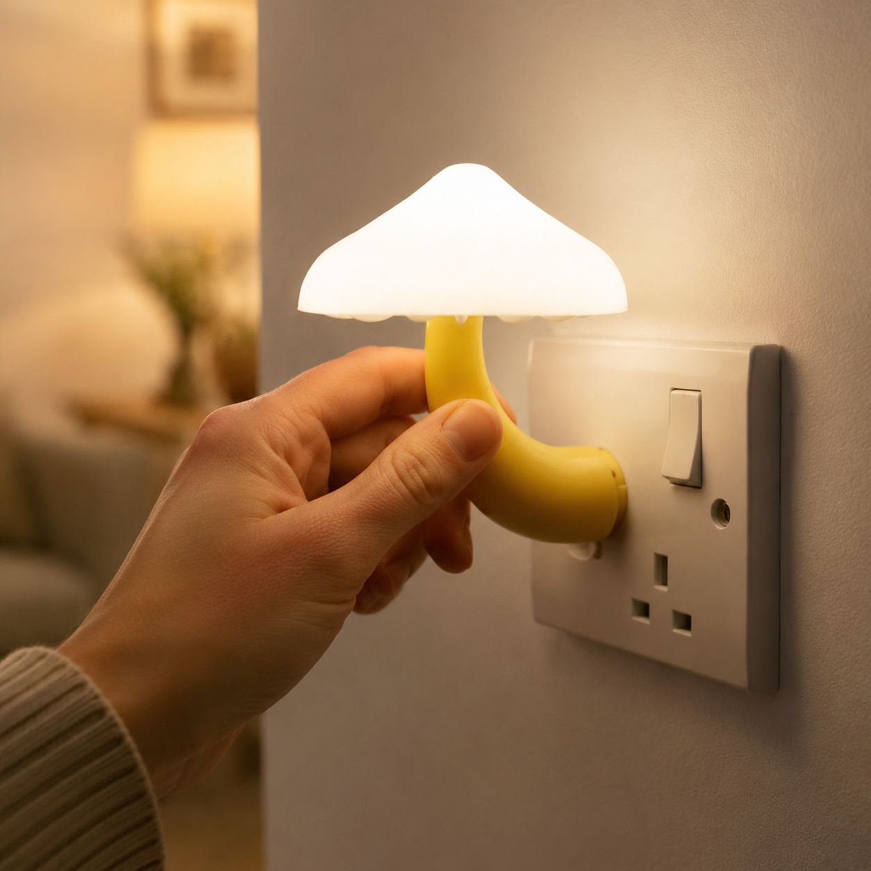 Mushroom Shaped LED Night Light