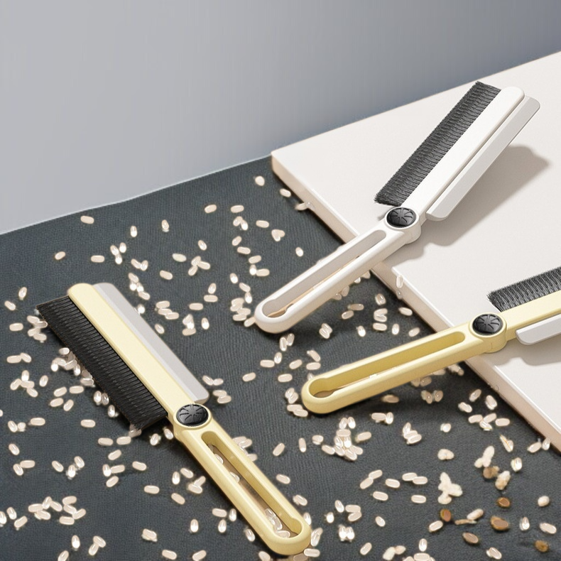 스크레이퍼 기능이 포함된 청소솔 상세 이미지