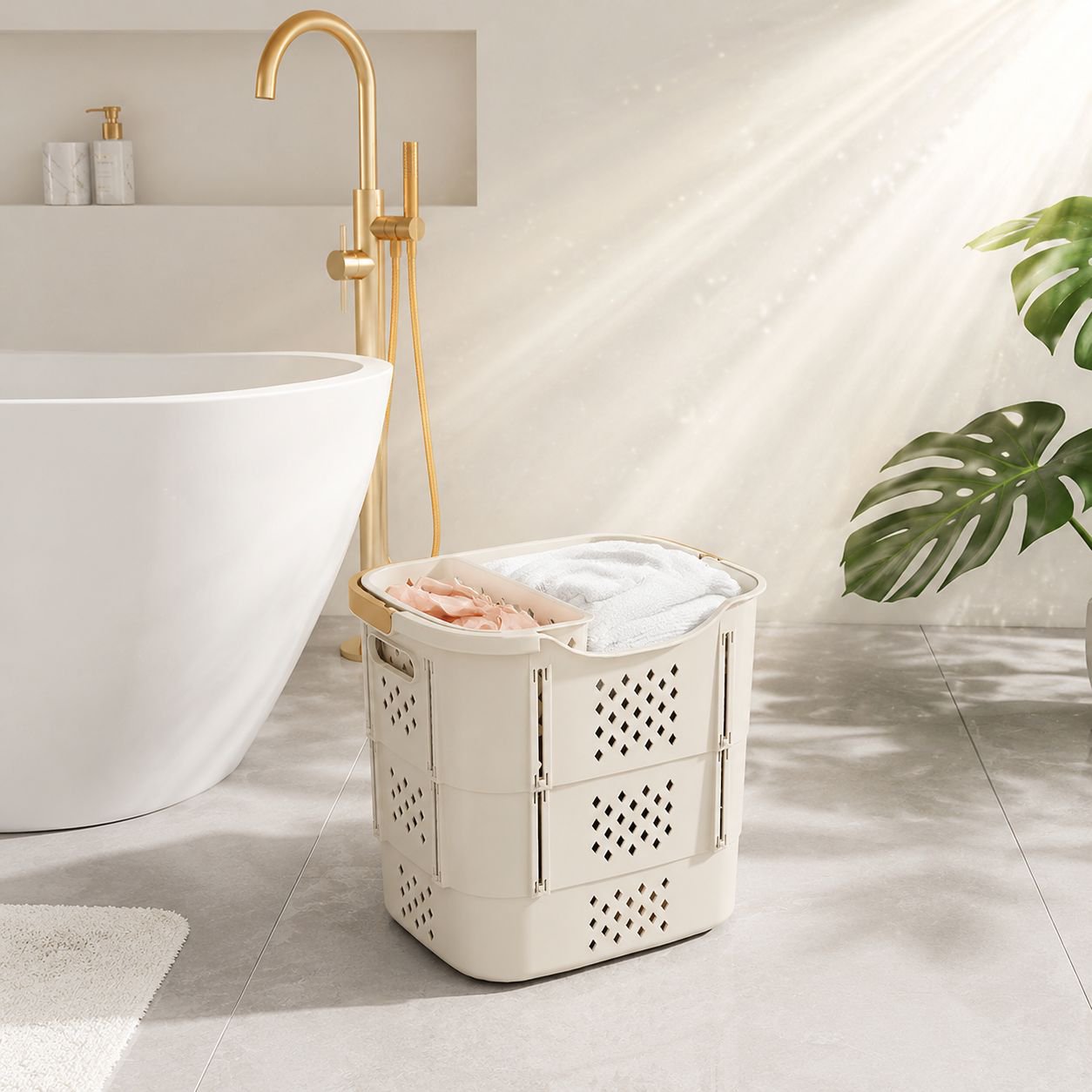 High Capacity Clothing Organizer Storage Bin