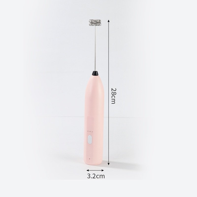 Batteur électrique rechargeable sans fil mousseur à lait multifonction pour usage domestique