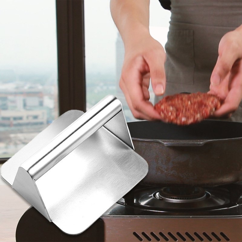 Stainless Steel Manual Burger Press