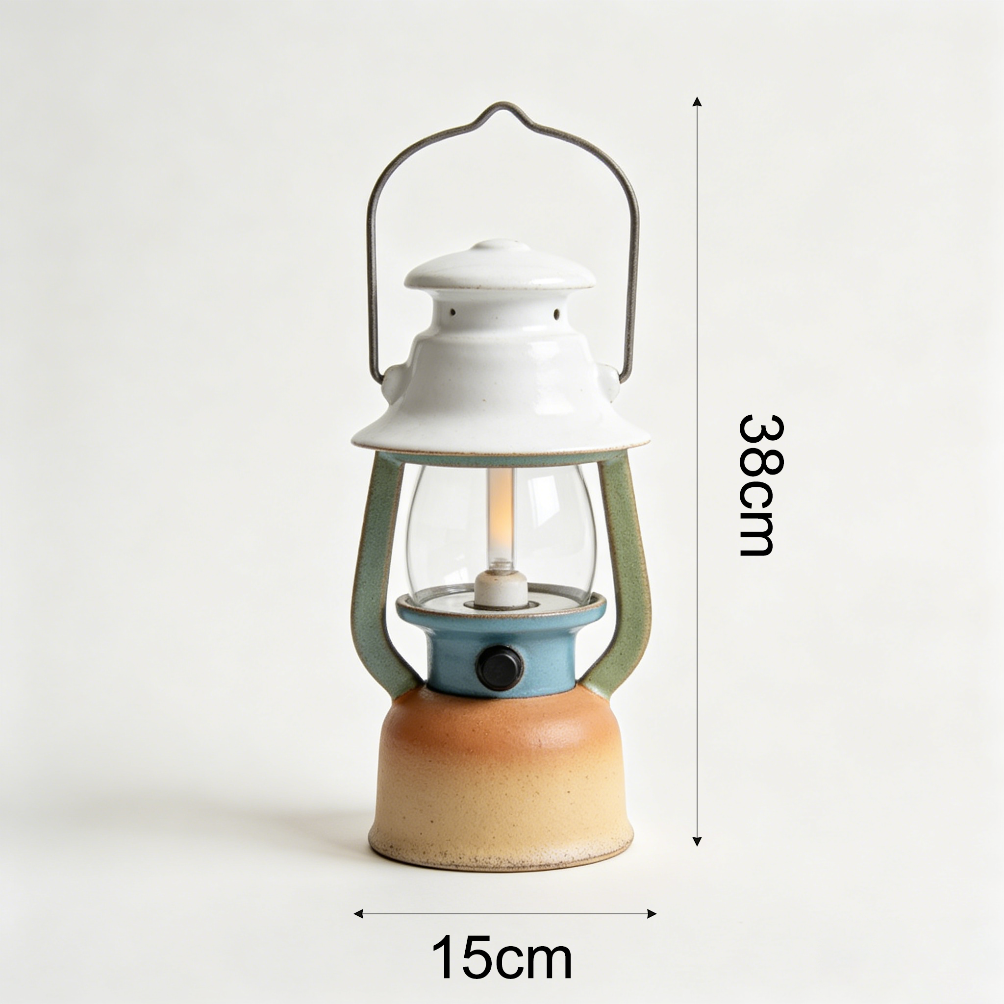 Przenośna lampa LED do ogrodu