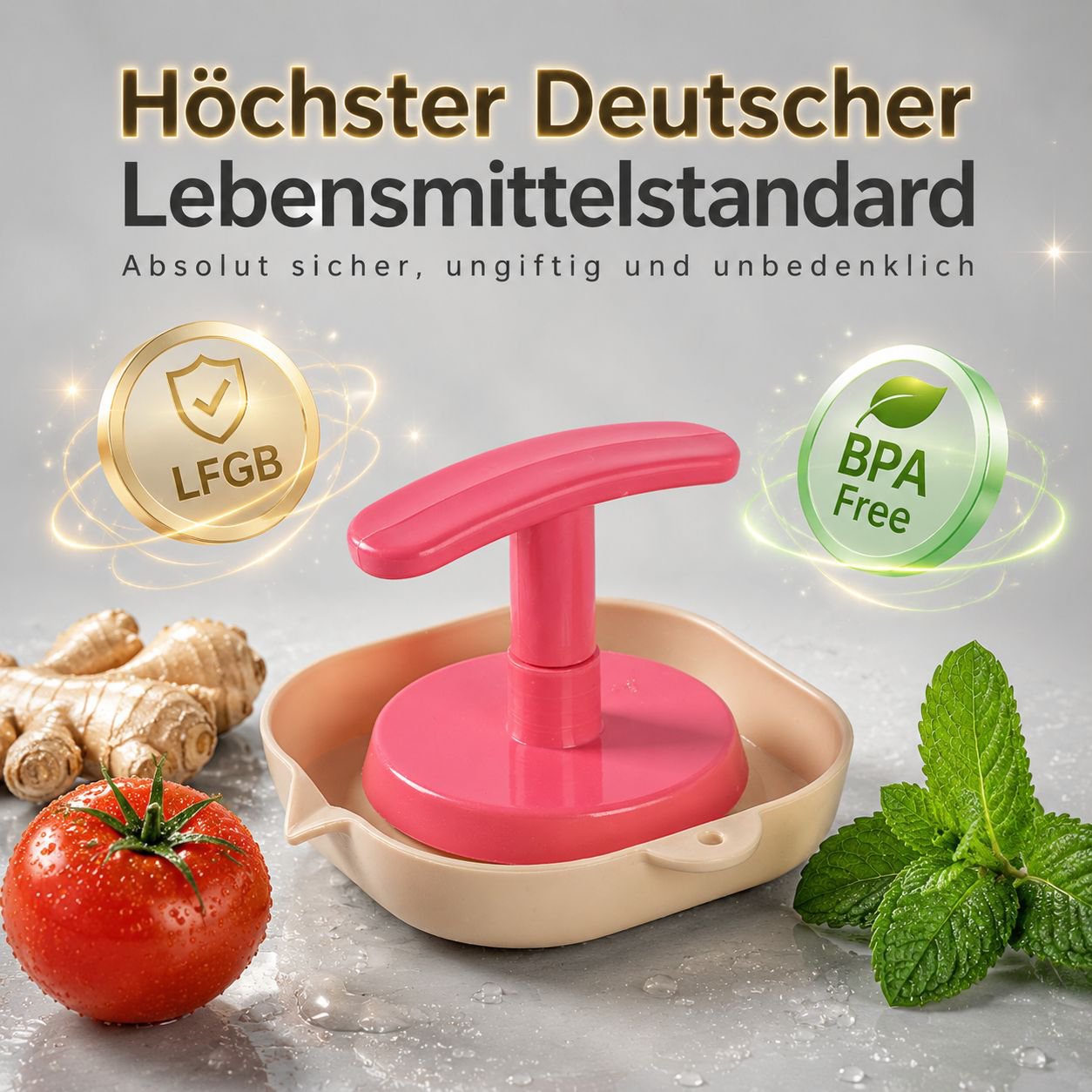 Ingwer-Knoblauch-Gemüseschneider