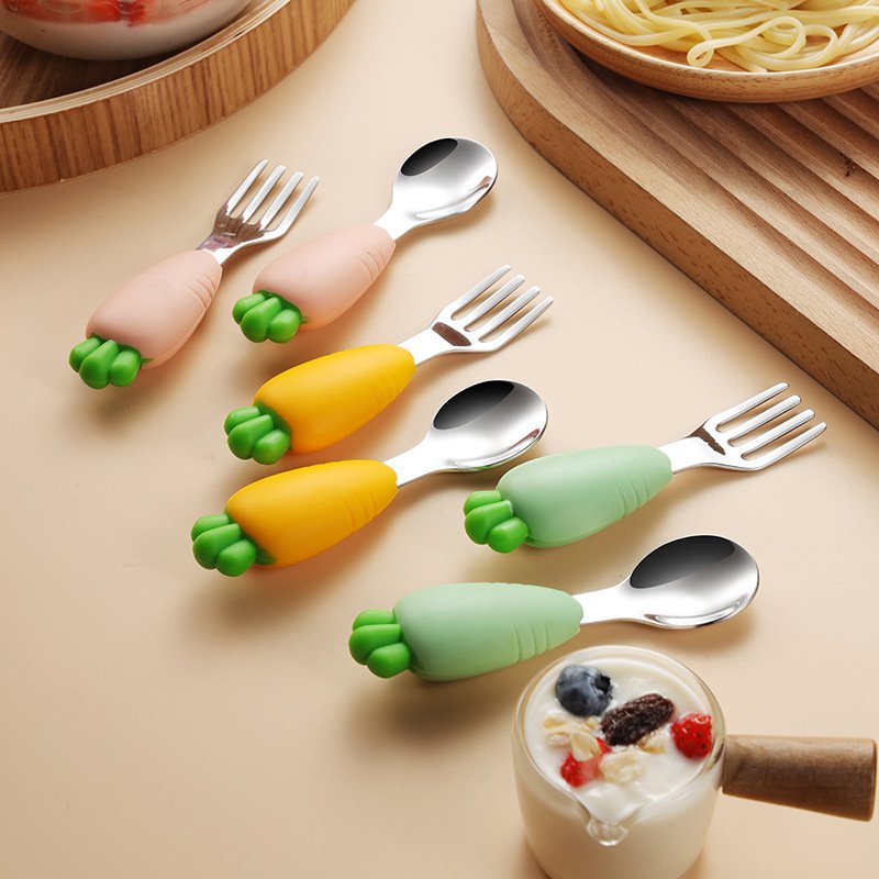 304不銹鋼兒童餐具套裝