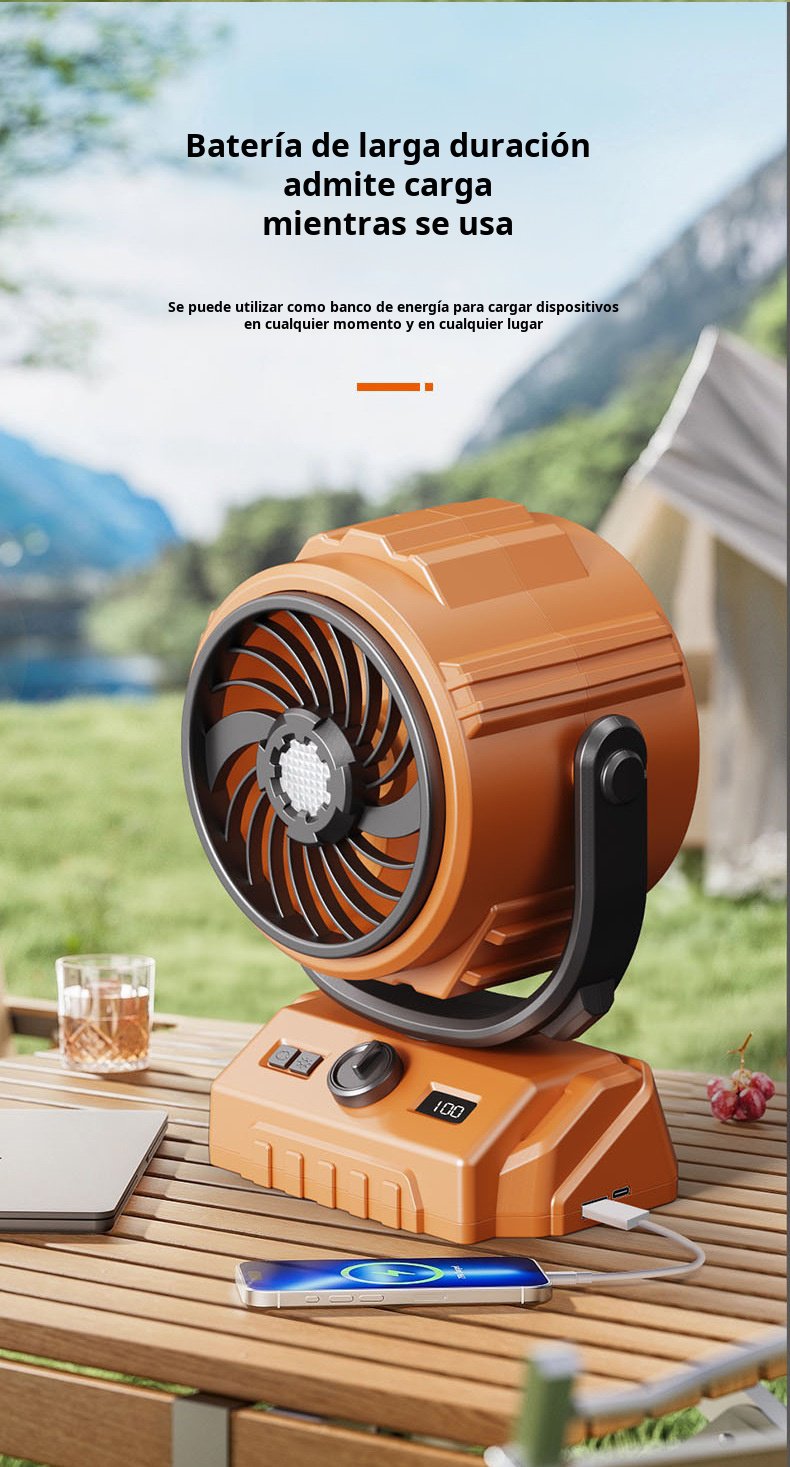 Ventilador de exterior JMY mostrando características únicas